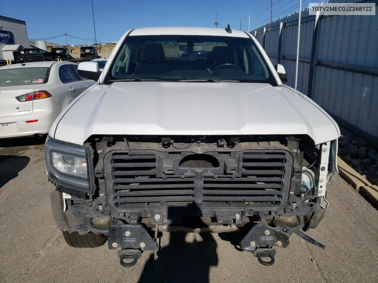 1GTV2MEC0JZ368122 2018 GMC Sierra K1500 Sle