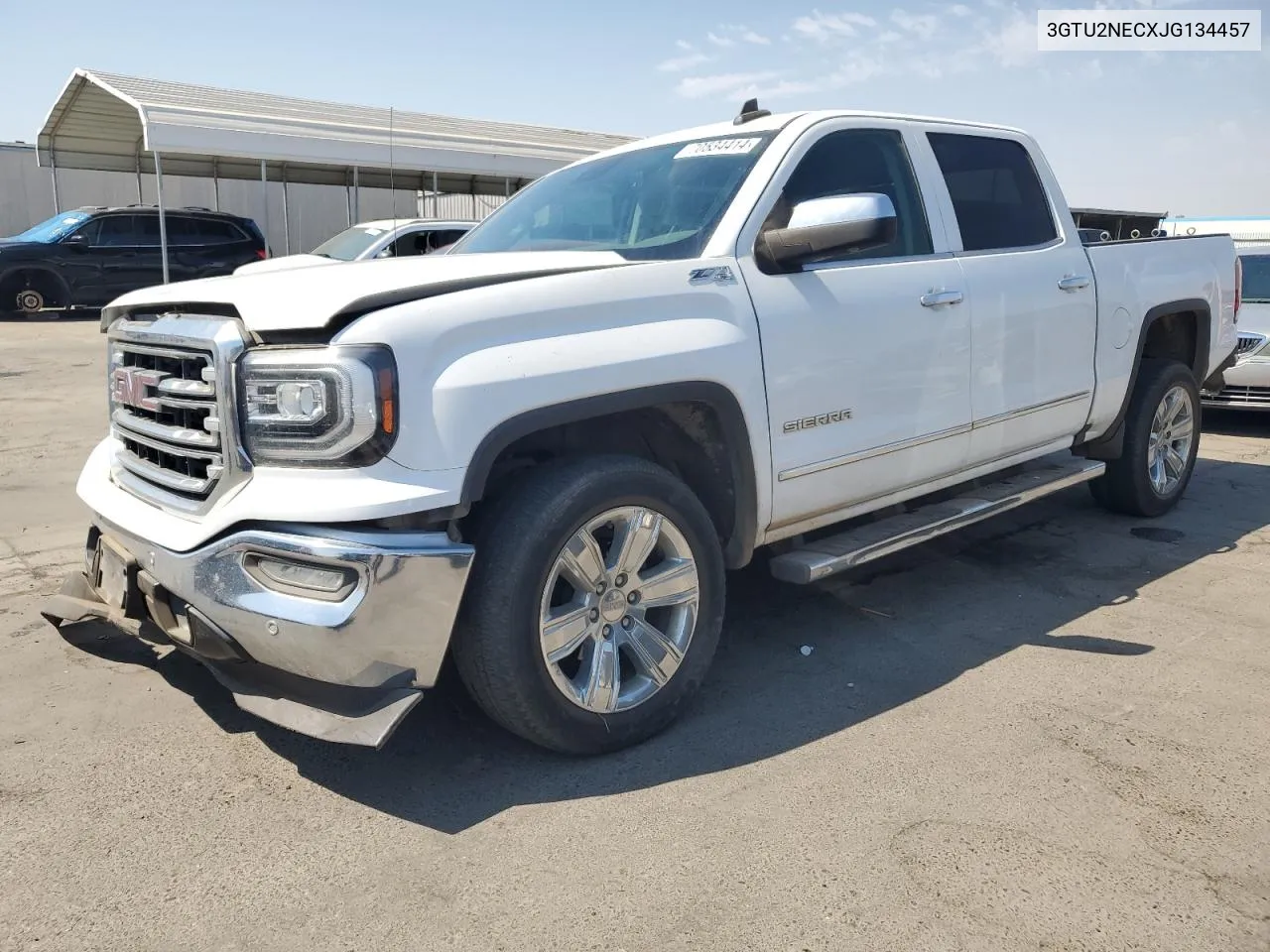 2018 GMC Sierra K1500 Slt VIN: 3GTU2NECXJG134457 Lot: 70534414