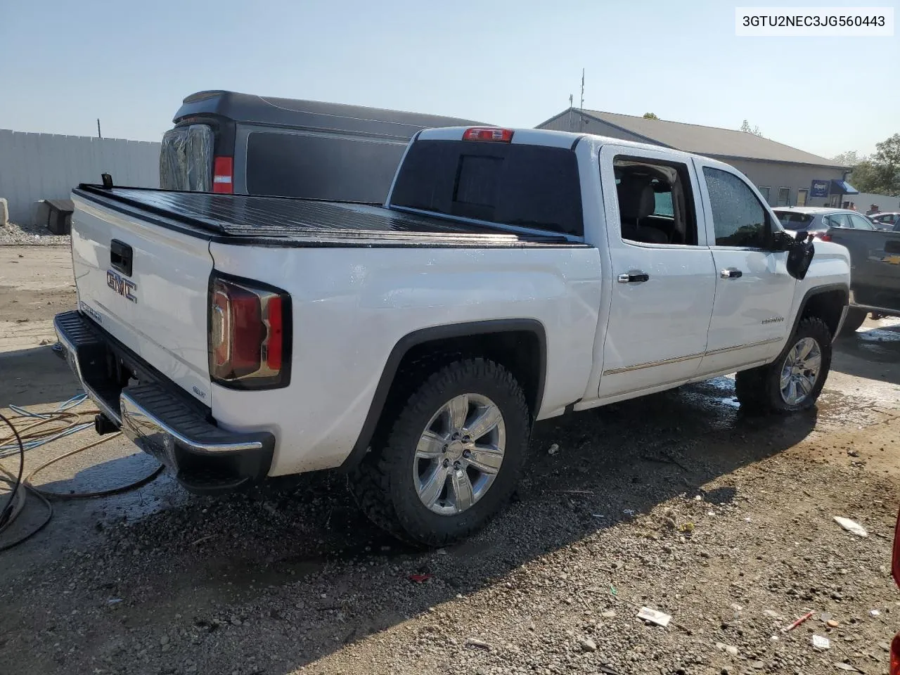 2018 GMC Sierra K1500 Slt VIN: 3GTU2NEC3JG560443 Lot: 70637824