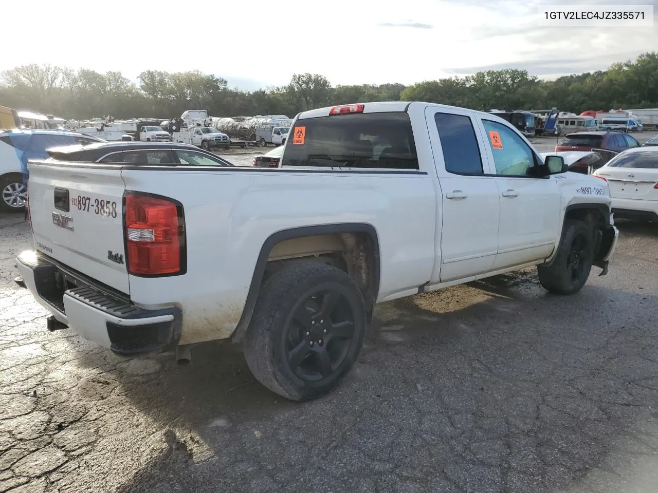 1GTV2LEC4JZ335571 2018 GMC Sierra K1500