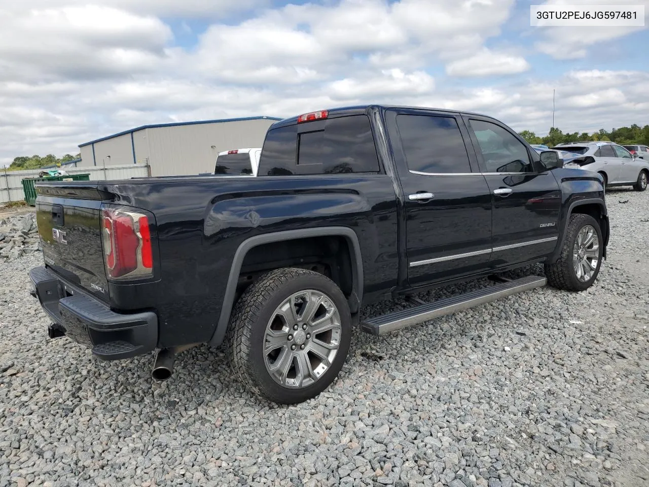 2018 GMC Sierra K1500 Denali VIN: 3GTU2PEJ6JG597481 Lot: 70819494