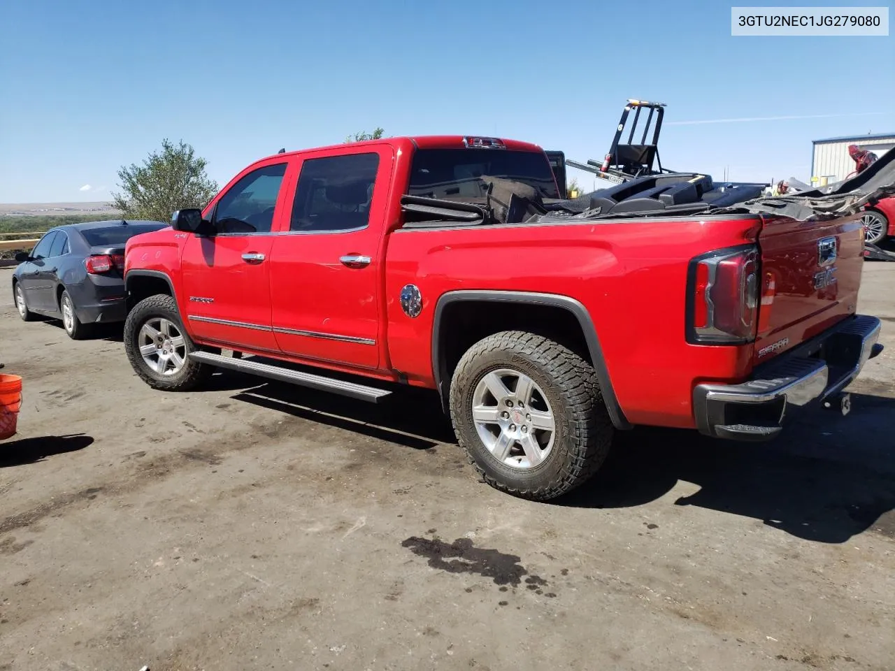 2018 GMC Sierra K1500 Slt VIN: 3GTU2NEC1JG279080 Lot: 70831214