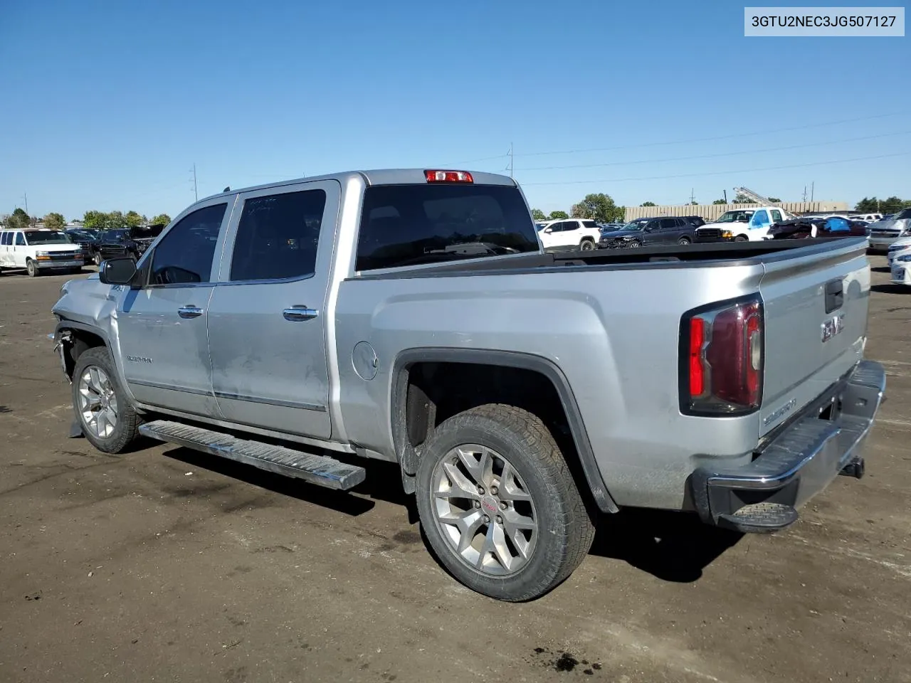 2018 GMC Sierra K1500 Slt VIN: 3GTU2NEC3JG507127 Lot: 70889364