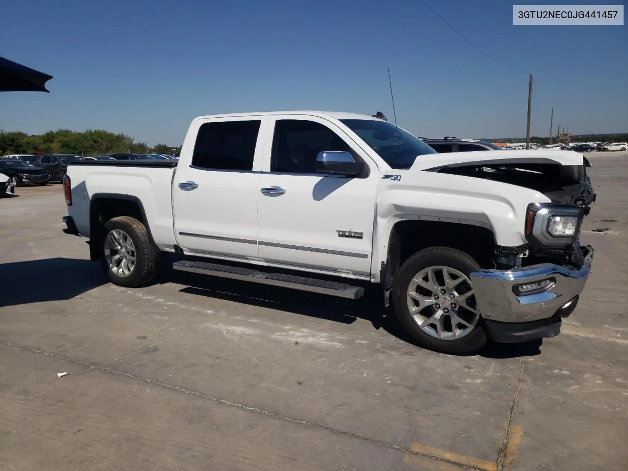 2018 GMC Sierra K1500 Slt VIN: 3GTU2NEC0JG441457 Lot: 70902054