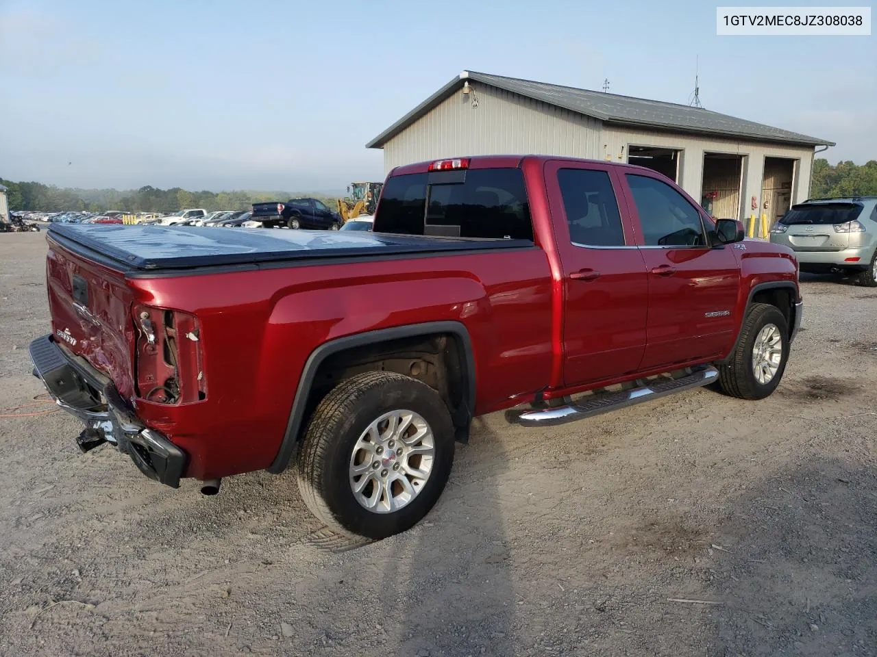 2018 GMC Sierra K1500 Sle VIN: 1GTV2MEC8JZ308038 Lot: 70920584