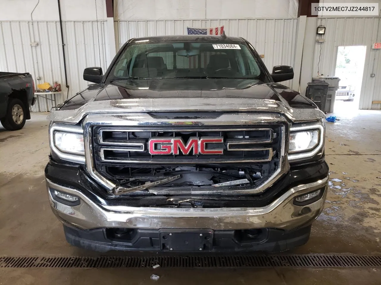 2018 GMC Sierra K1500 Sle VIN: 1GTV2MEC7JZ244817 Lot: 71034084