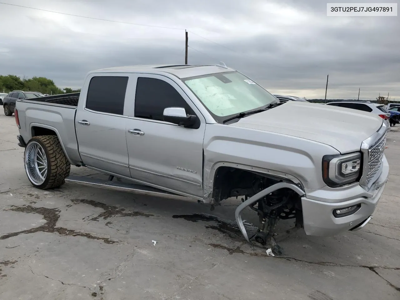 2018 GMC Sierra K1500 Denali VIN: 3GTU2PEJ7JG497891 Lot: 71159744