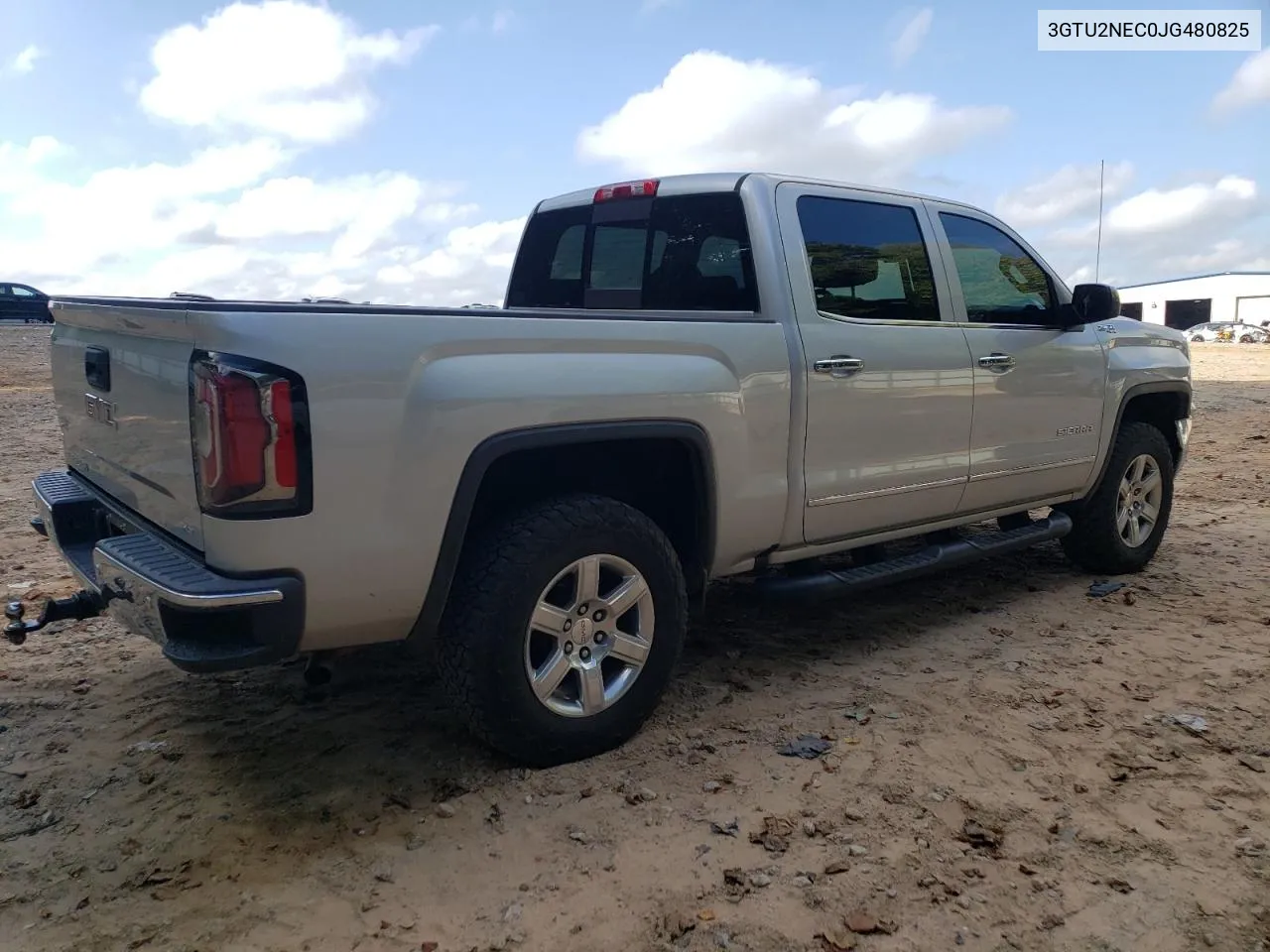 2018 GMC Sierra K1500 Slt VIN: 3GTU2NEC0JG480825 Lot: 71274414