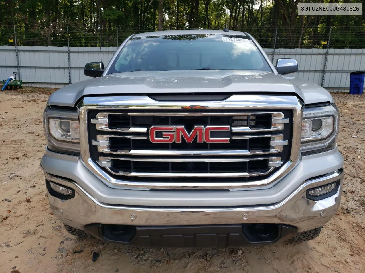 2018 GMC Sierra K1500 Slt VIN: 3GTU2NEC0JG480825 Lot: 71274414