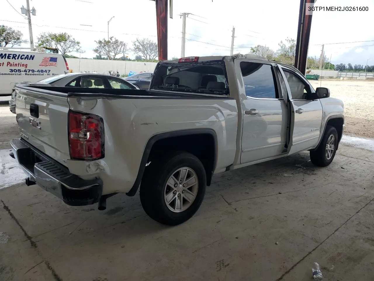 2018 GMC Sierra C1500 Sle VIN: 3GTP1MEH2JG261600 Lot: 71300274