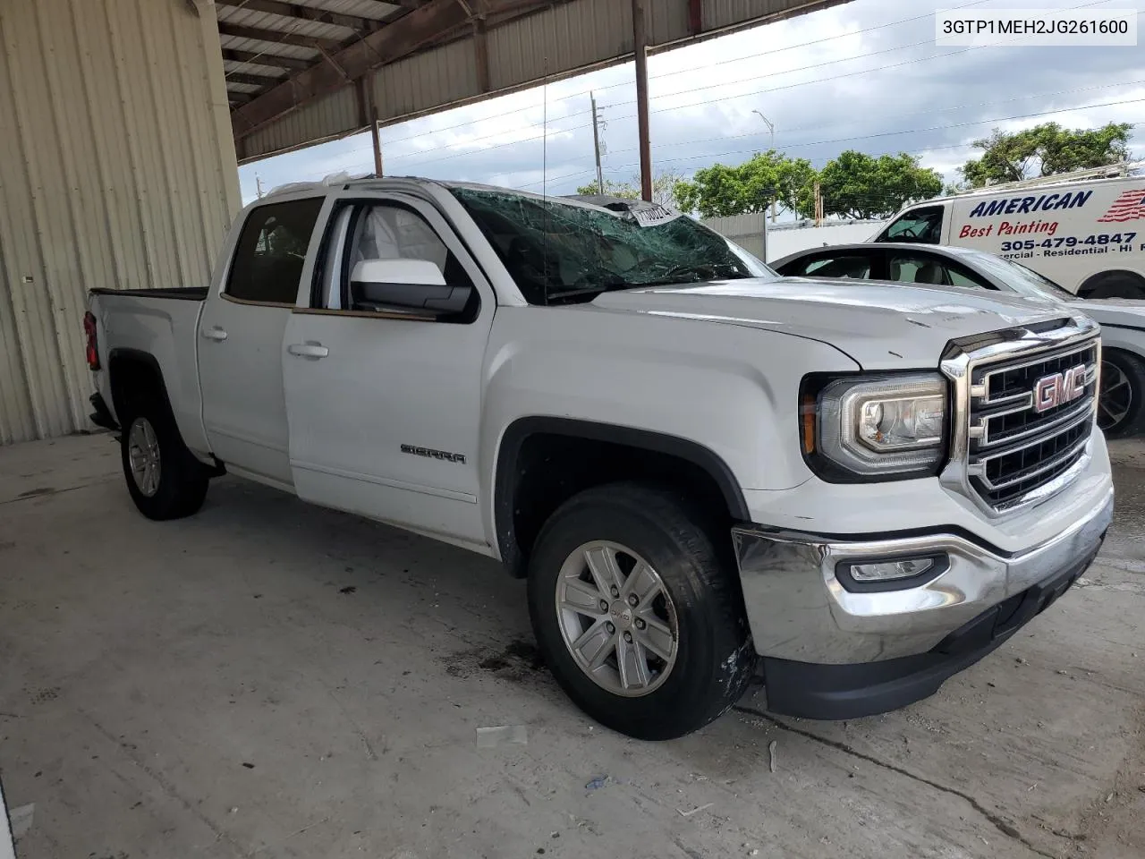 2018 GMC Sierra C1500 Sle VIN: 3GTP1MEH2JG261600 Lot: 71300274