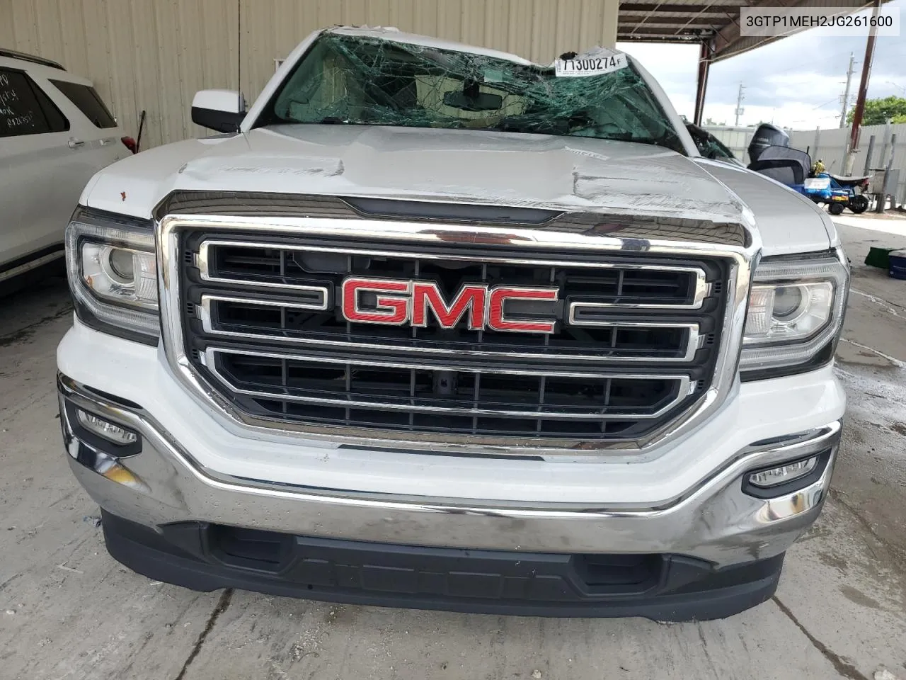 2018 GMC Sierra C1500 Sle VIN: 3GTP1MEH2JG261600 Lot: 71300274