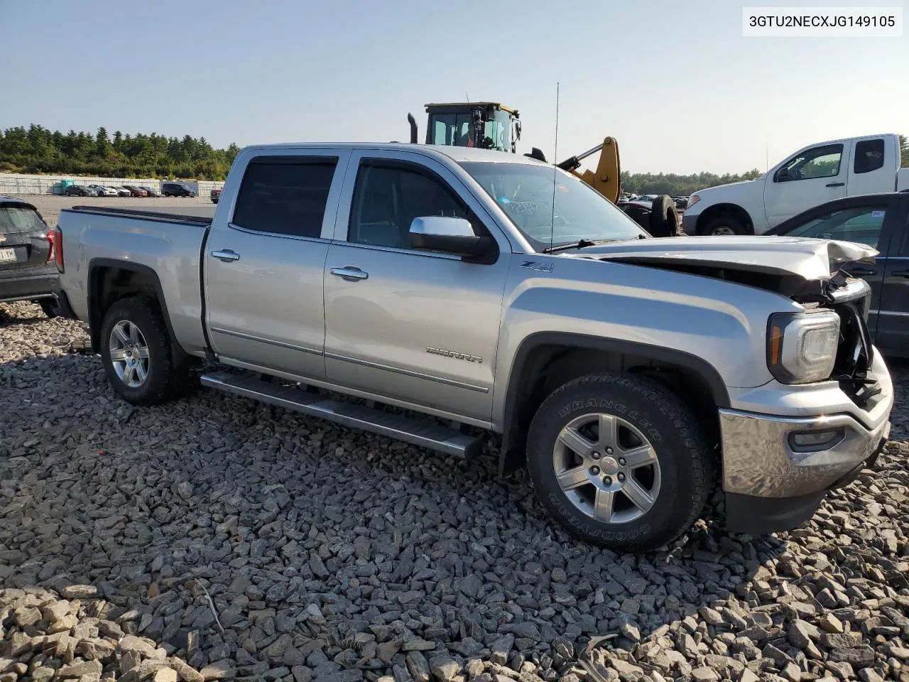 2018 GMC Sierra K1500 Slt VIN: 3GTU2NECXJG149105 Lot: 71530924