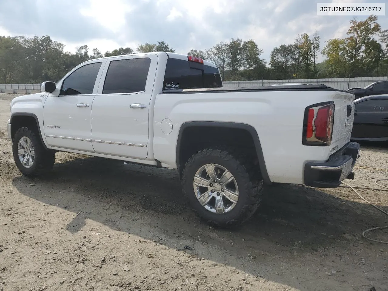 2018 GMC Sierra K1500 Slt VIN: 3GTU2NEC7JG346717 Lot: 71569404