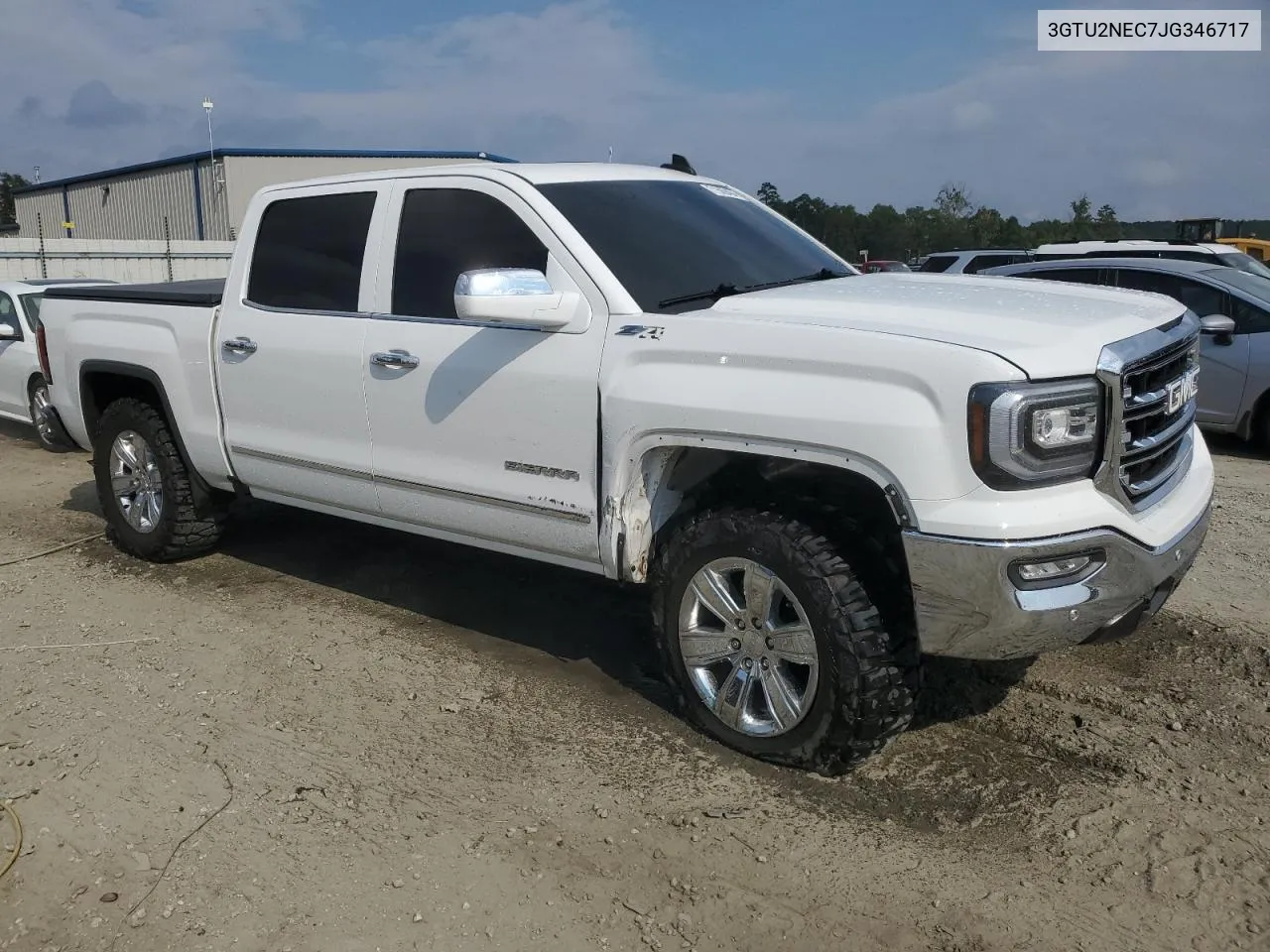 2018 GMC Sierra K1500 Slt VIN: 3GTU2NEC7JG346717 Lot: 71569404