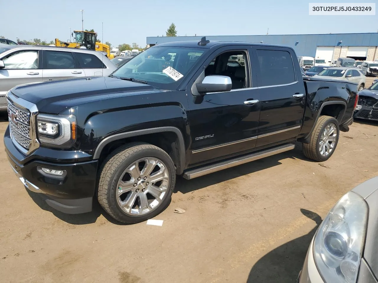 2018 GMC Sierra K1500 Denali VIN: 3GTU2PEJ5JG433249 Lot: 71701974