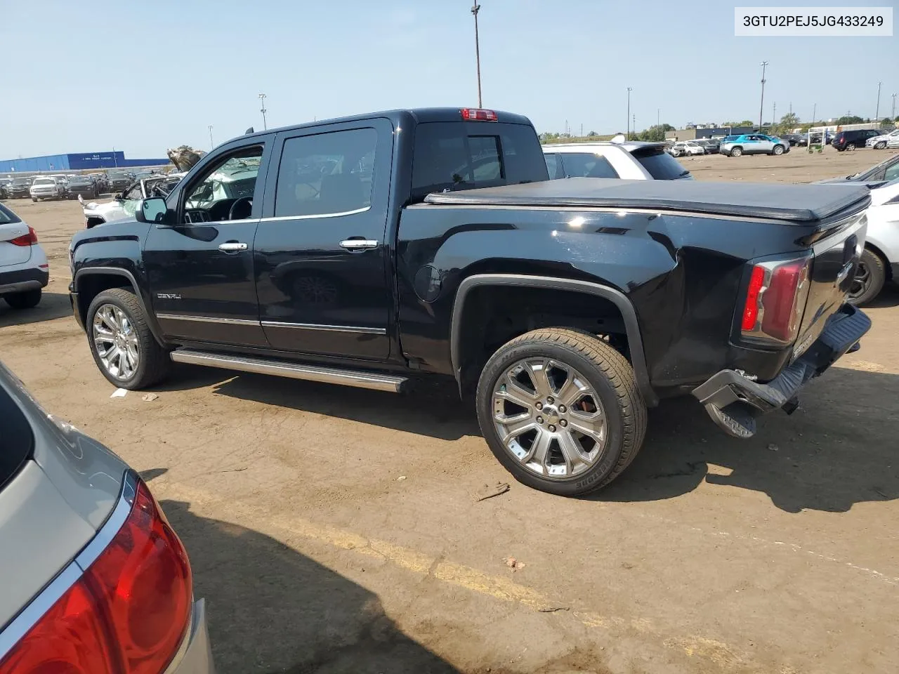 2018 GMC Sierra K1500 Denali VIN: 3GTU2PEJ5JG433249 Lot: 71701974