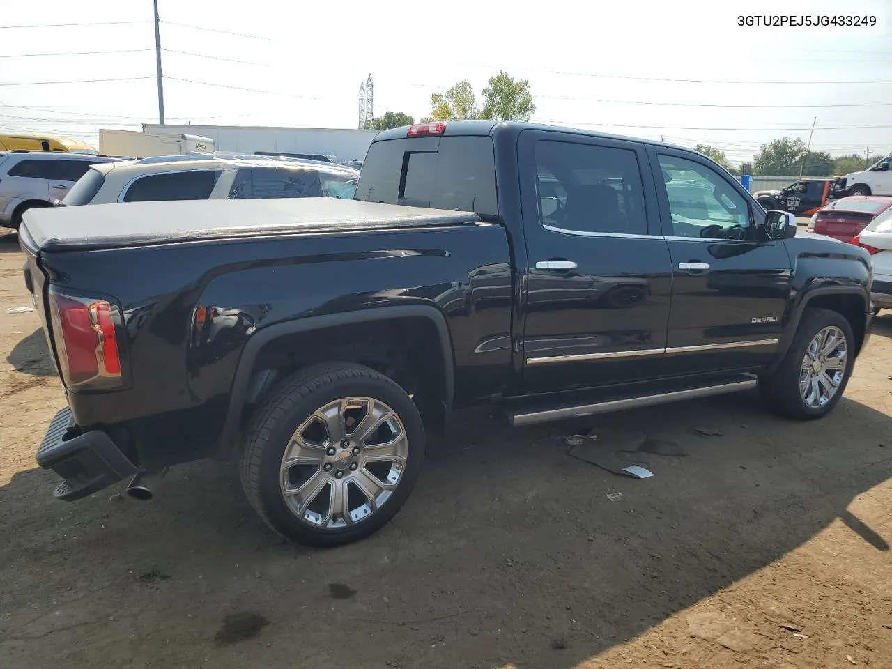 2018 GMC Sierra K1500 Denali VIN: 3GTU2PEJ5JG433249 Lot: 71701974