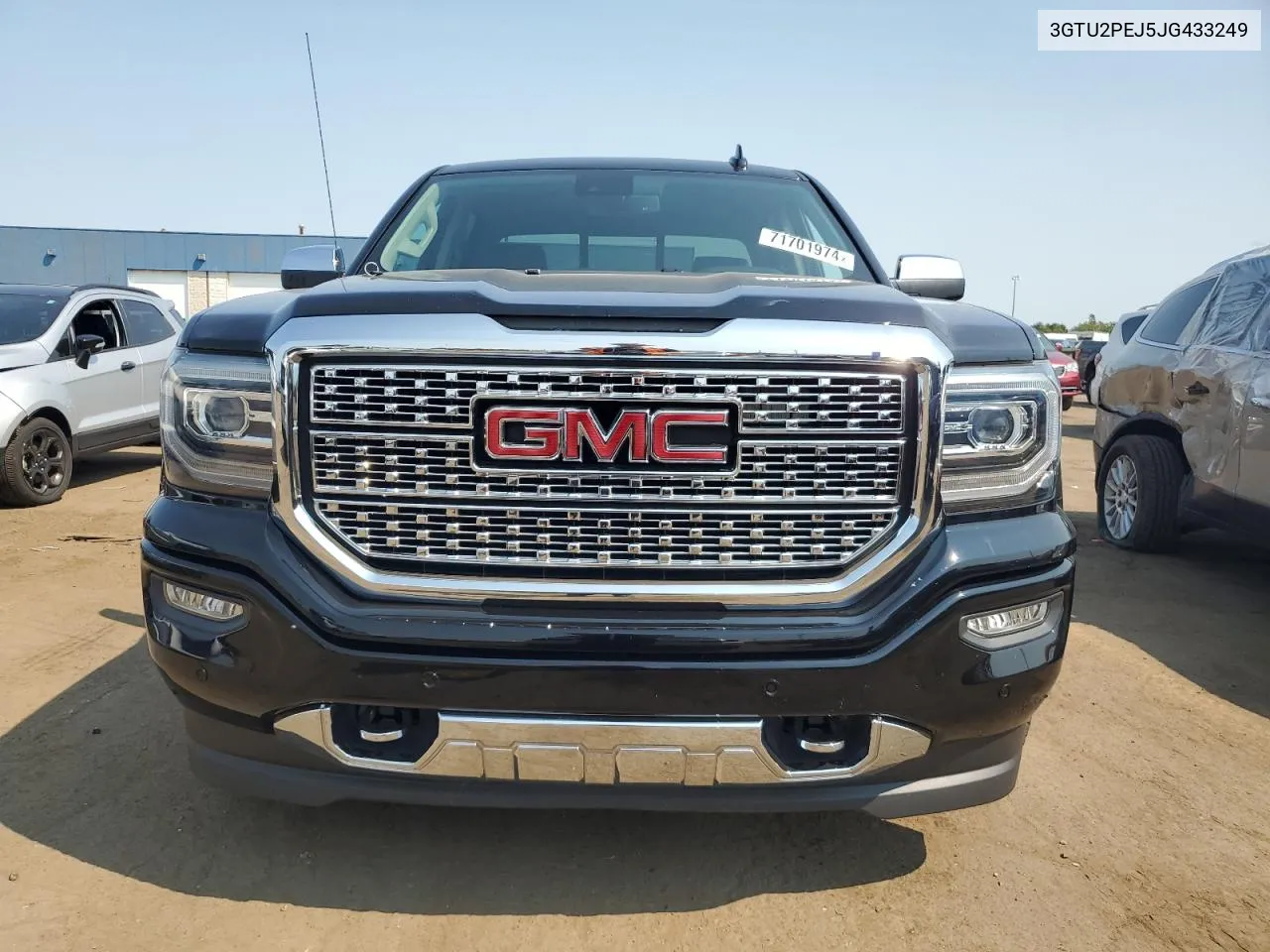 2018 GMC Sierra K1500 Denali VIN: 3GTU2PEJ5JG433249 Lot: 71701974