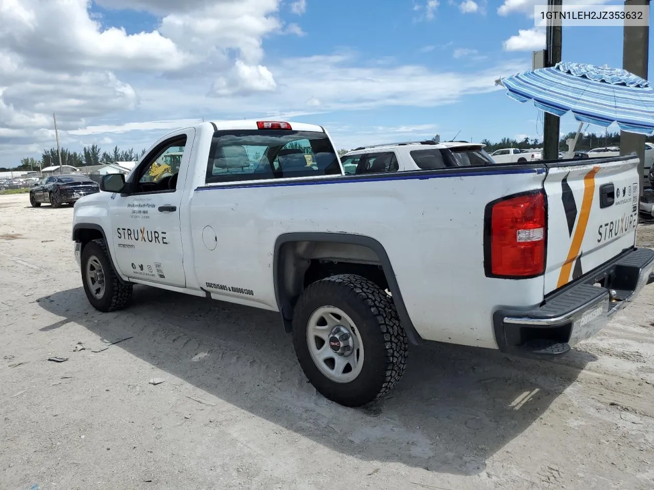 2018 GMC Sierra C1500 VIN: 1GTN1LEH2JZ353632 Lot: 71847214