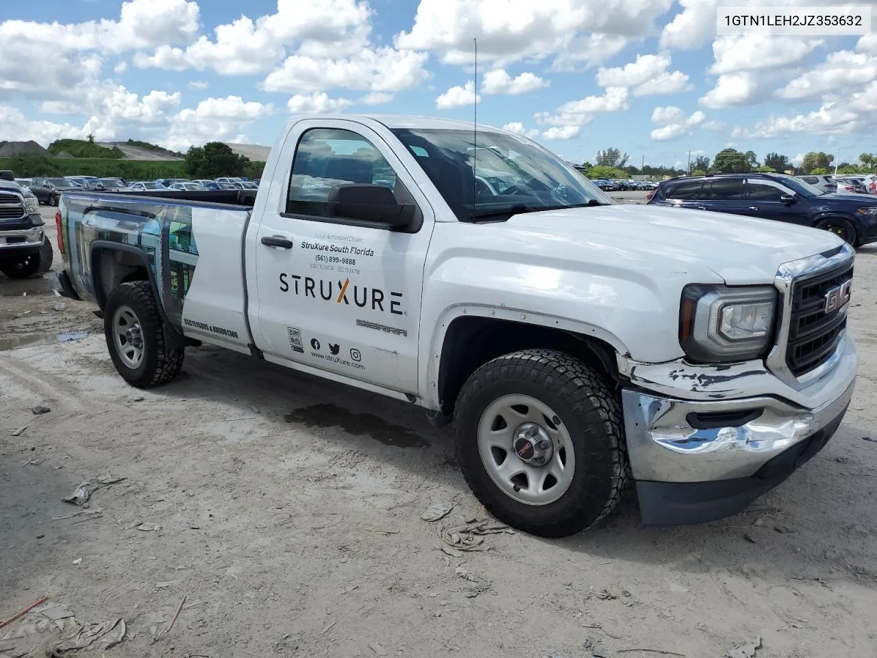 2018 GMC Sierra C1500 VIN: 1GTN1LEH2JZ353632 Lot: 71847214