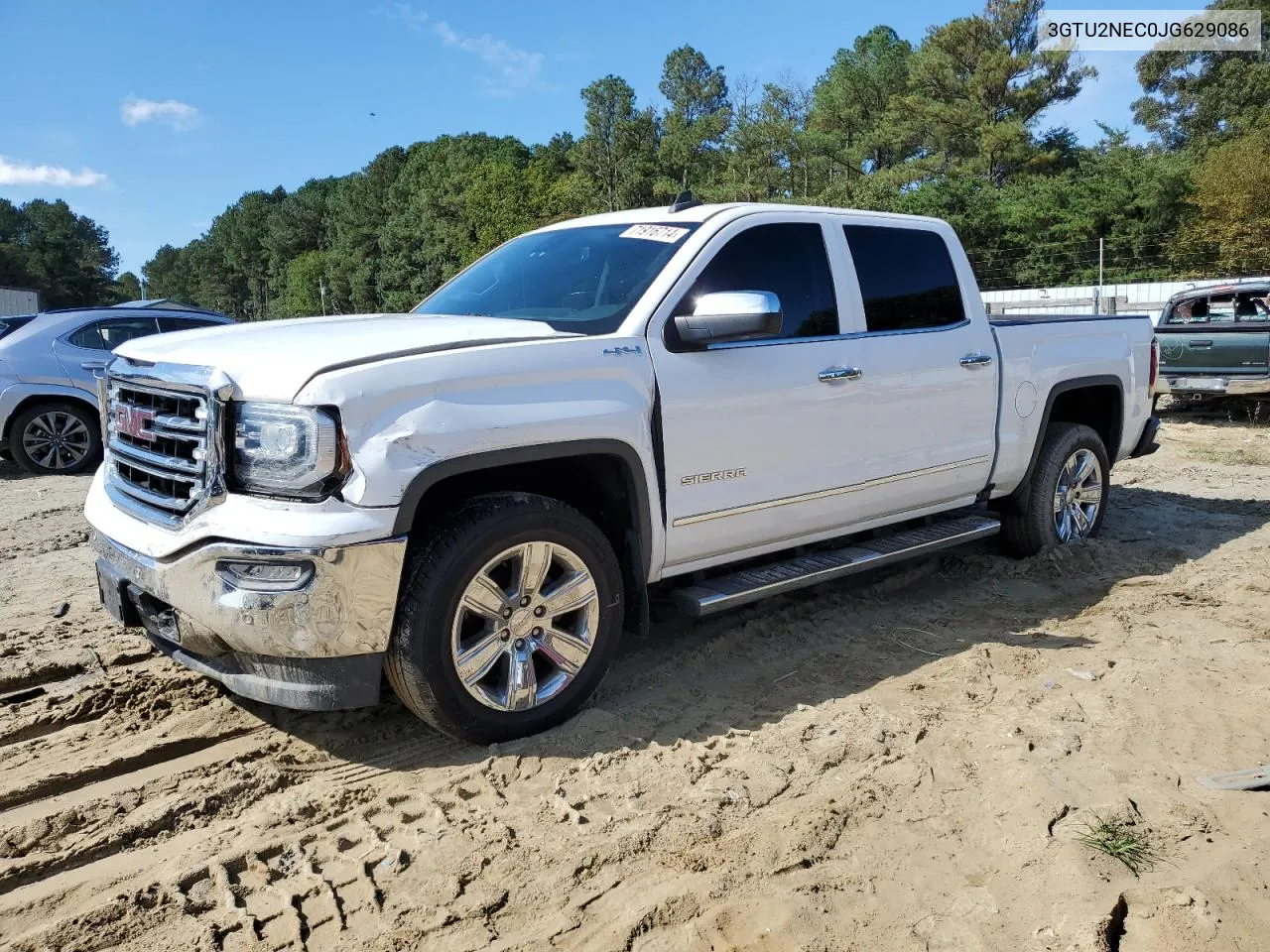 2018 GMC Sierra K1500 Slt VIN: 3GTU2NEC0JG629086 Lot: 71916714