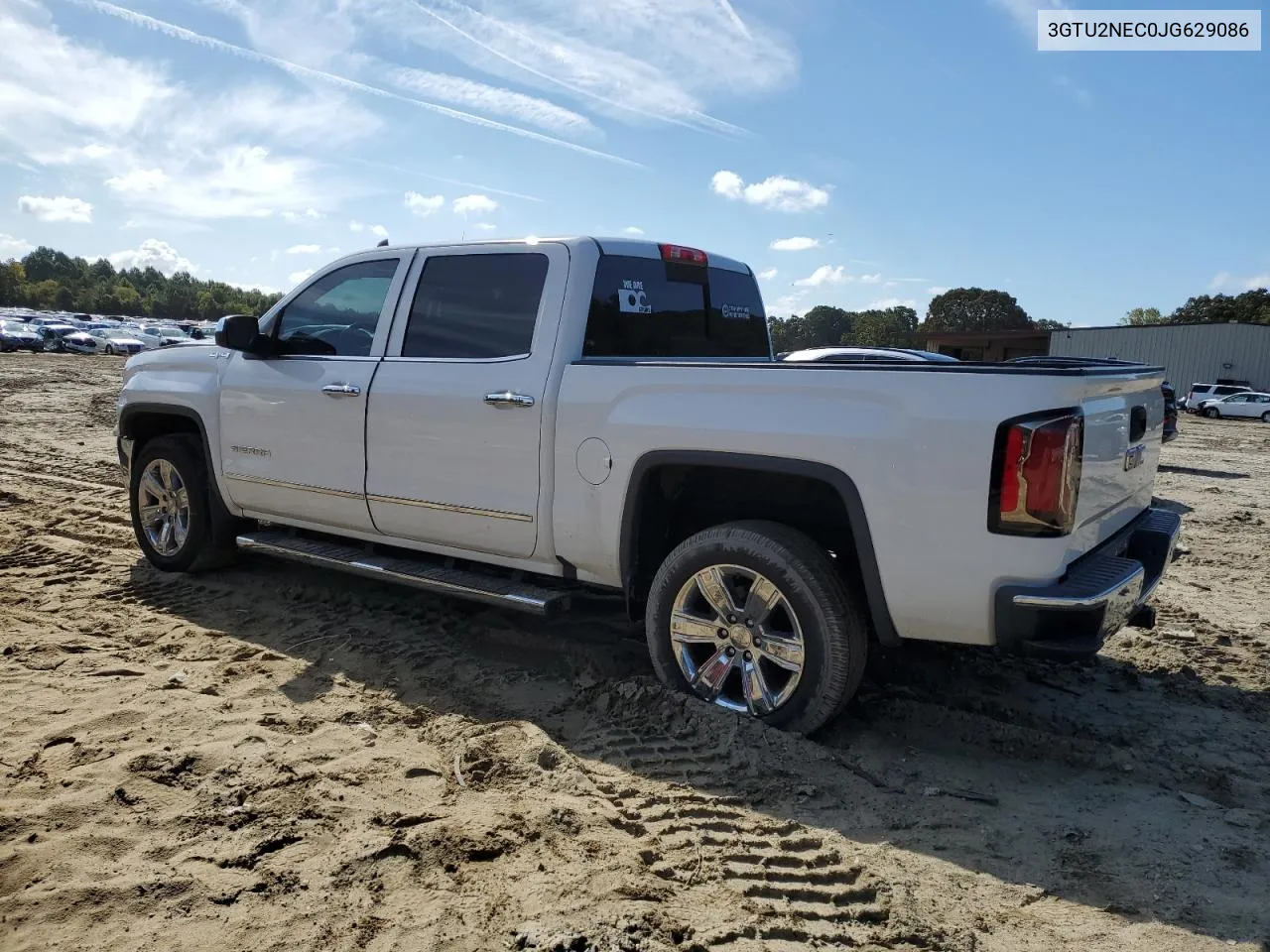 2018 GMC Sierra K1500 Slt VIN: 3GTU2NEC0JG629086 Lot: 71916714