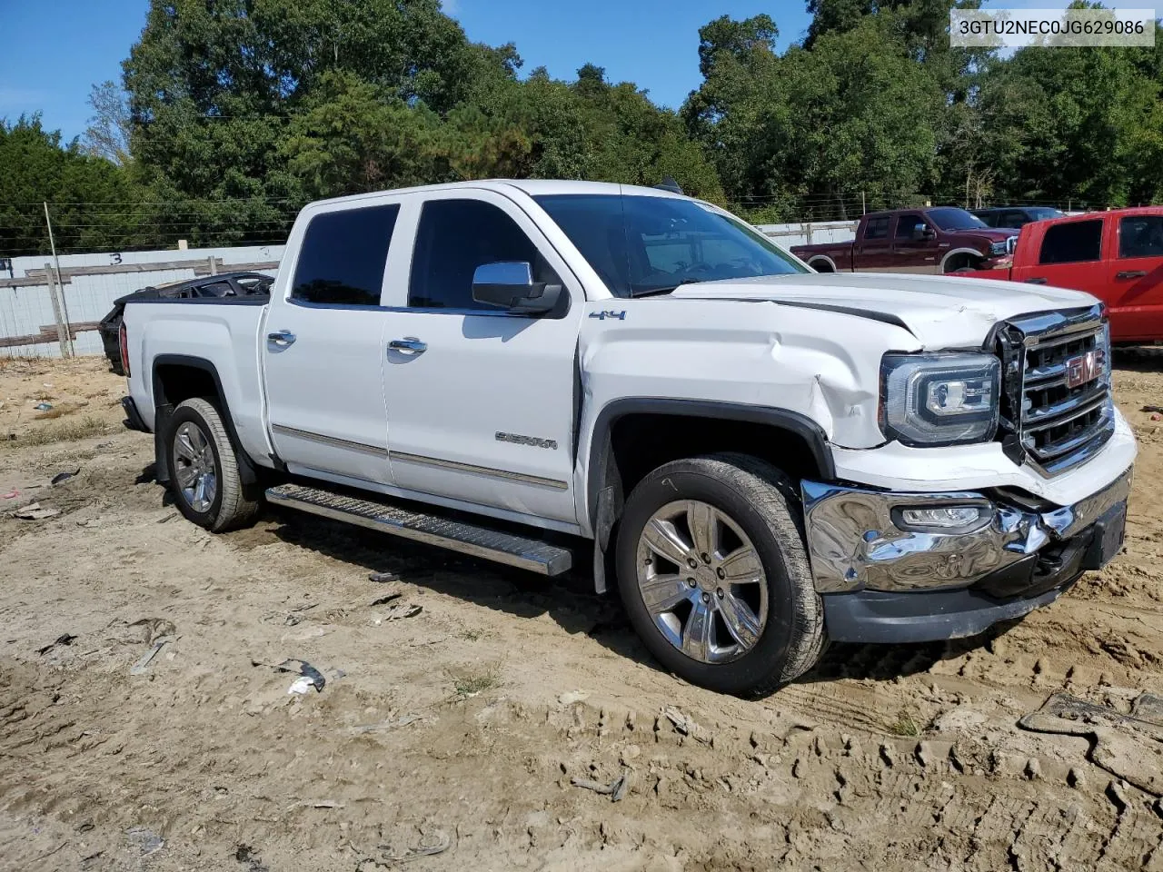 2018 GMC Sierra K1500 Slt VIN: 3GTU2NEC0JG629086 Lot: 71916714