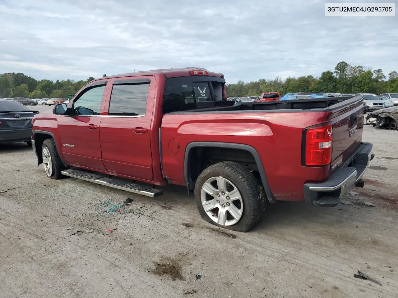 2018 GMC Sierra K1500 Sle VIN: 3GTU2MEC4JG295705 Lot: 71928804