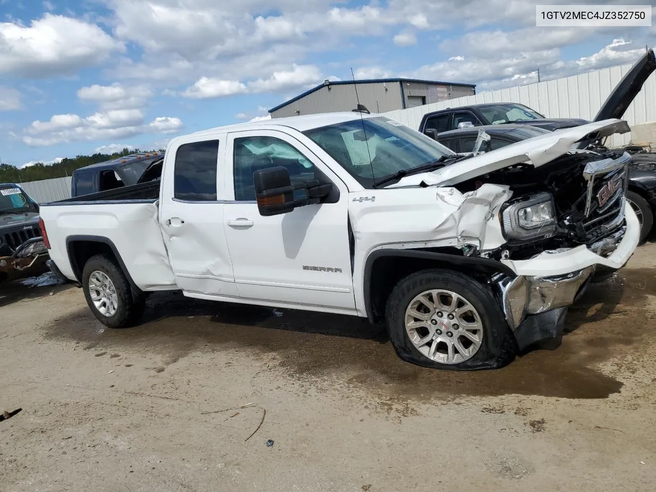 2018 GMC Sierra K1500 Sle VIN: 1GTV2MEC4JZ352750 Lot: 71944084