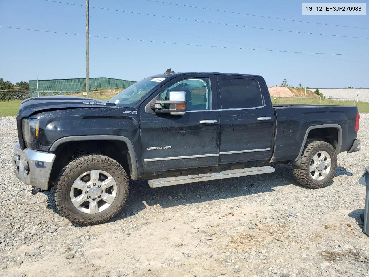 2018 GMC Sierra K2500 Slt VIN: 1GT12TEY3JF270983 Lot: 72236444