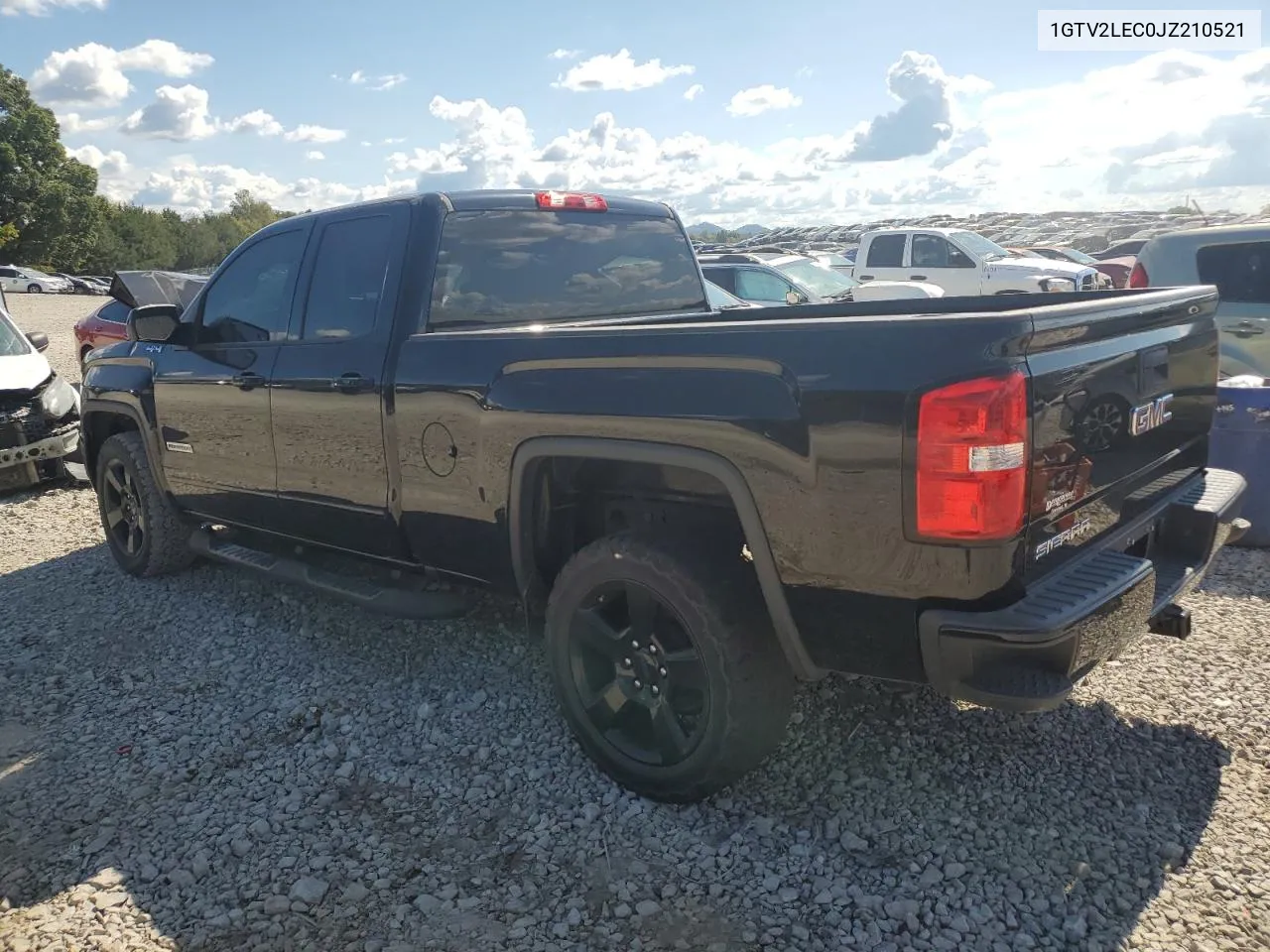 2018 GMC Sierra K1500 VIN: 1GTV2LEC0JZ210521 Lot: 72285804