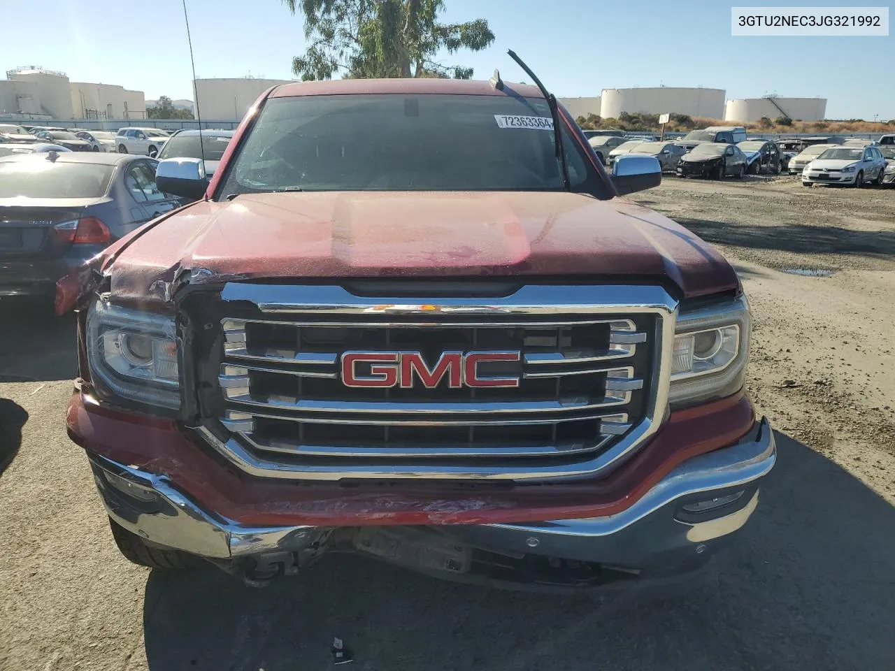 3GTU2NEC3JG321992 2018 GMC Sierra K1500 Slt