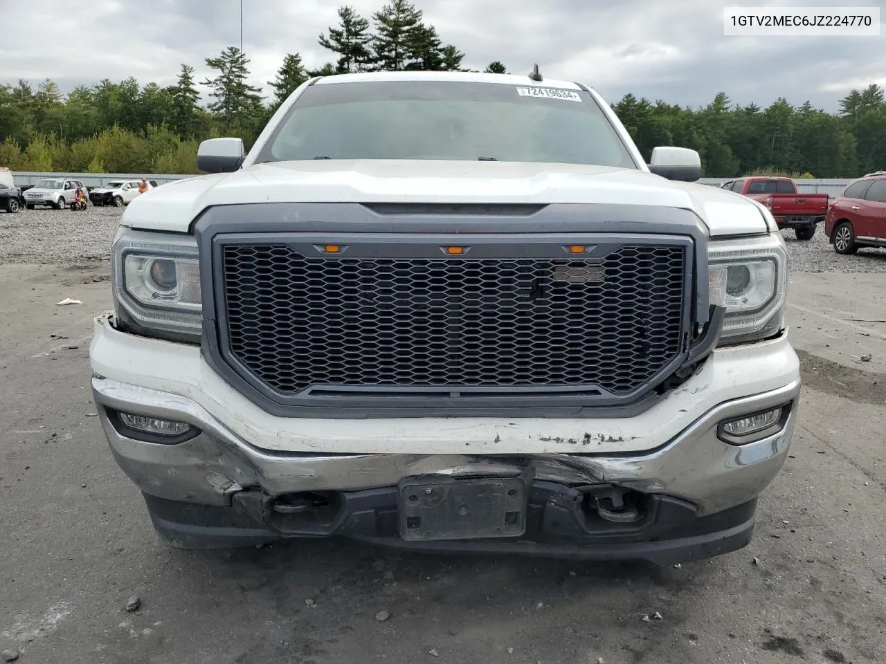 2018 GMC Sierra K1500 Sle VIN: 1GTV2MEC6JZ224770 Lot: 72419634