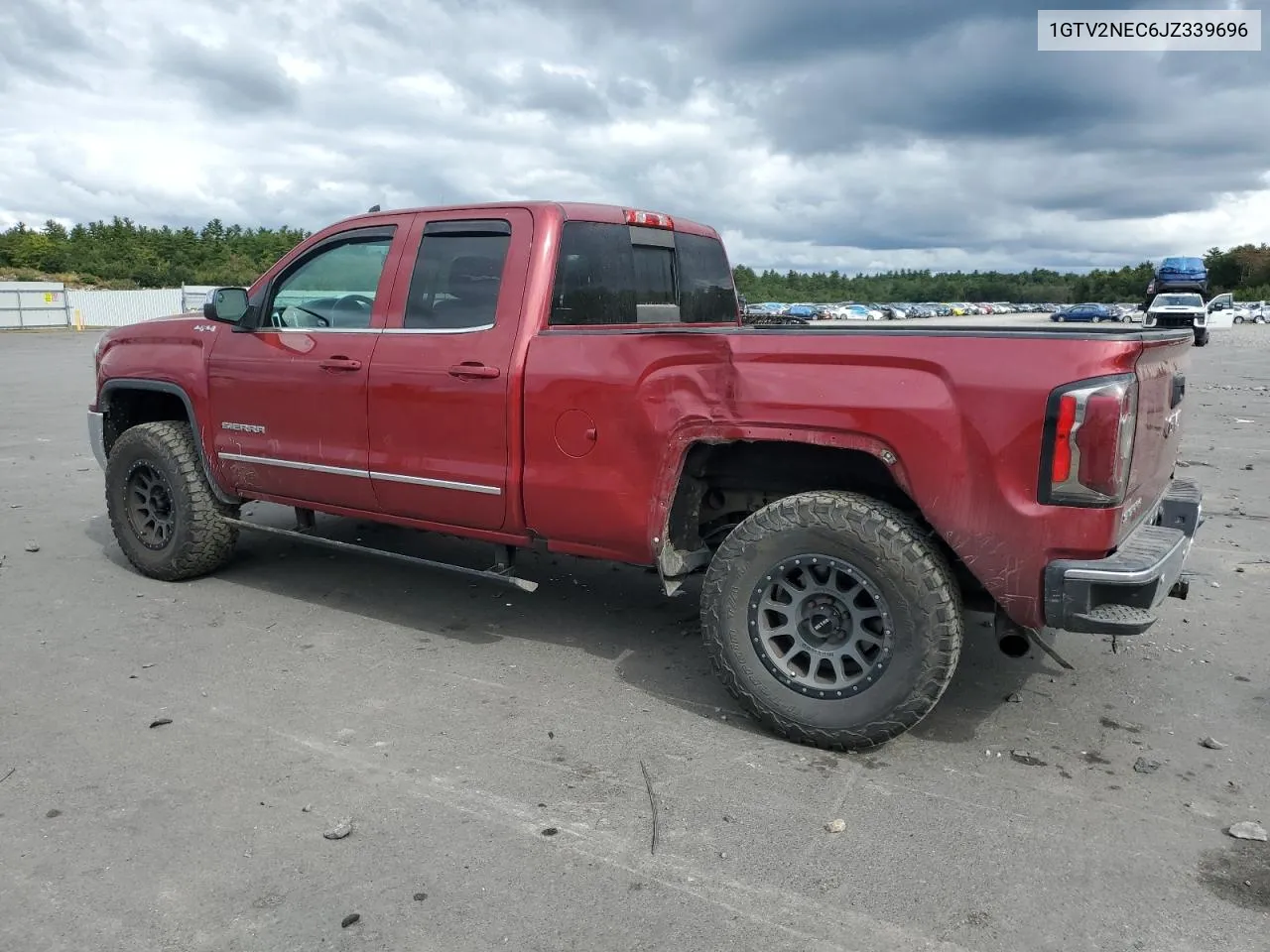 2018 GMC Sierra K1500 Slt VIN: 1GTV2NEC6JZ339696 Lot: 72556534