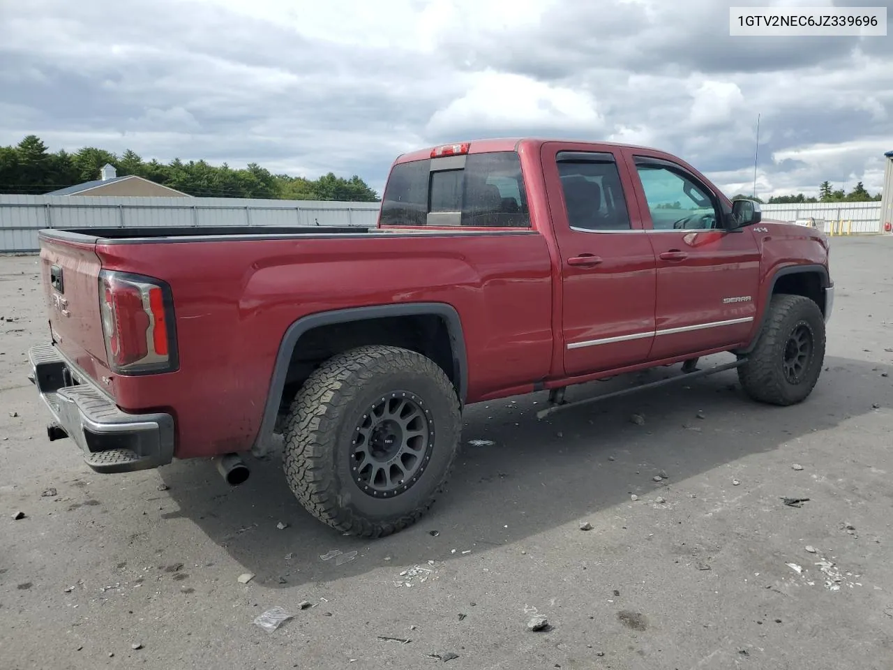 2018 GMC Sierra K1500 Slt VIN: 1GTV2NEC6JZ339696 Lot: 72556534