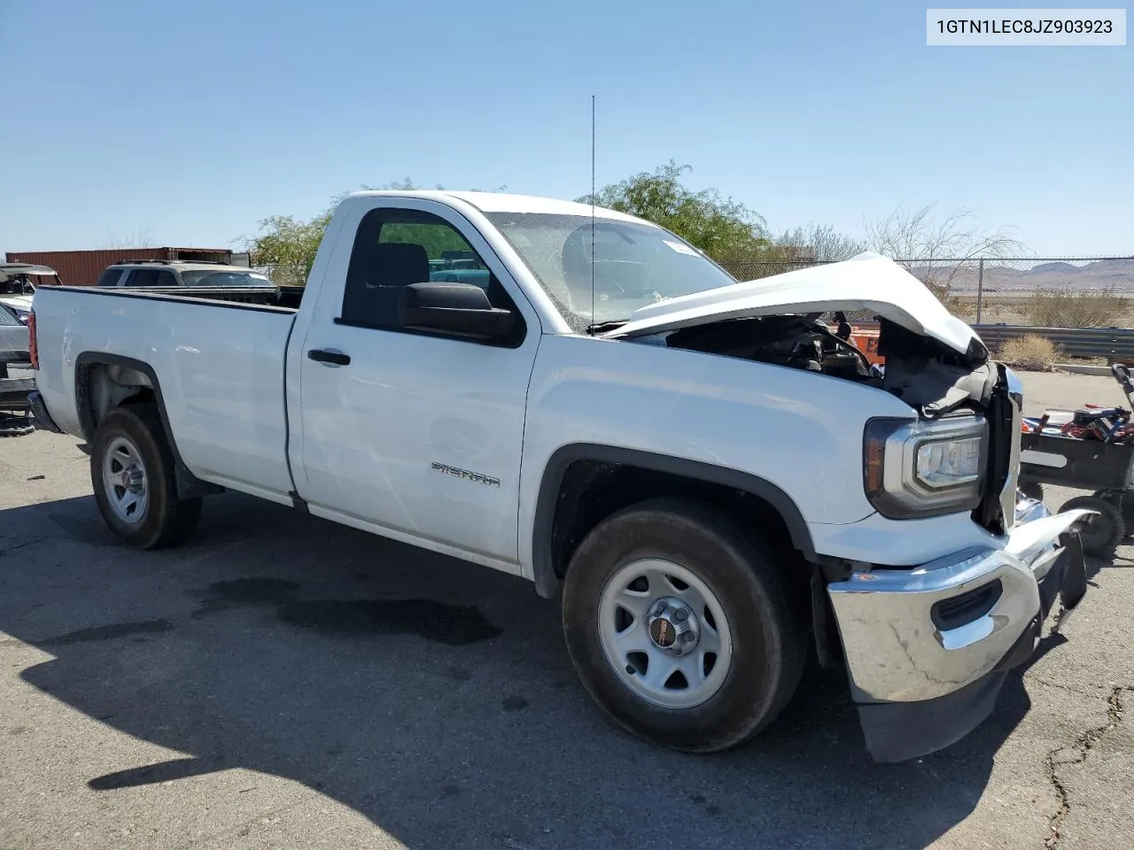 2018 GMC Sierra C1500 VIN: 1GTN1LEC8JZ903923 Lot: 72653094