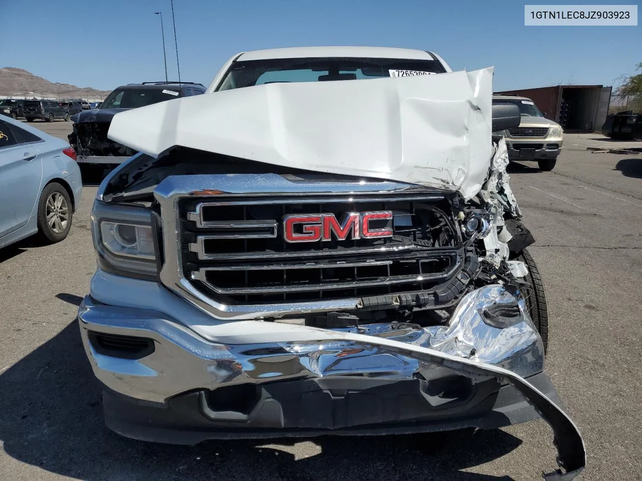 2018 GMC Sierra C1500 VIN: 1GTN1LEC8JZ903923 Lot: 72653094