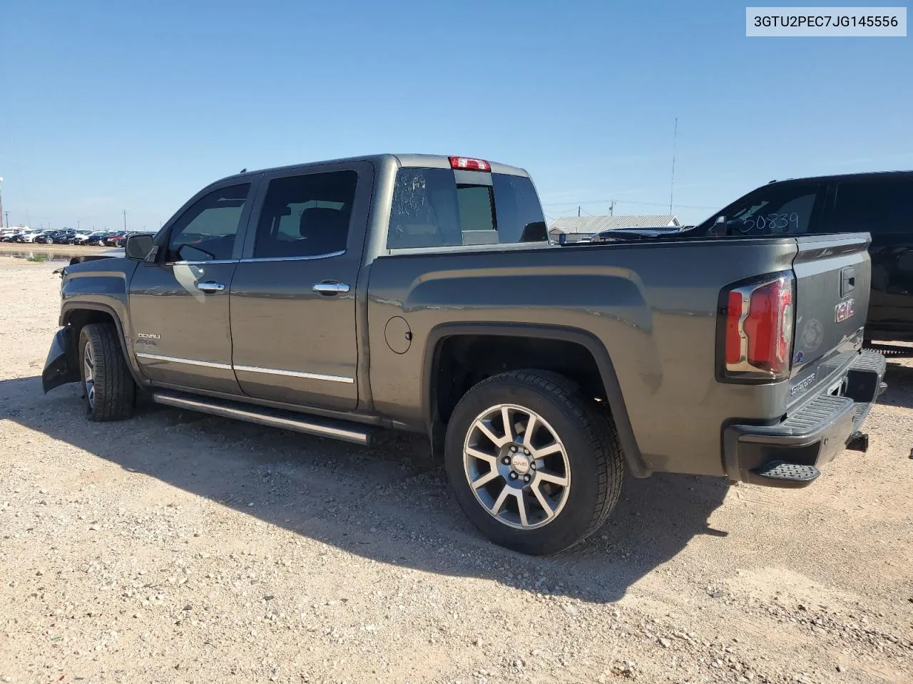 2018 GMC Sierra K1500 Denali VIN: 3GTU2PEC7JG145556 Lot: 72718534