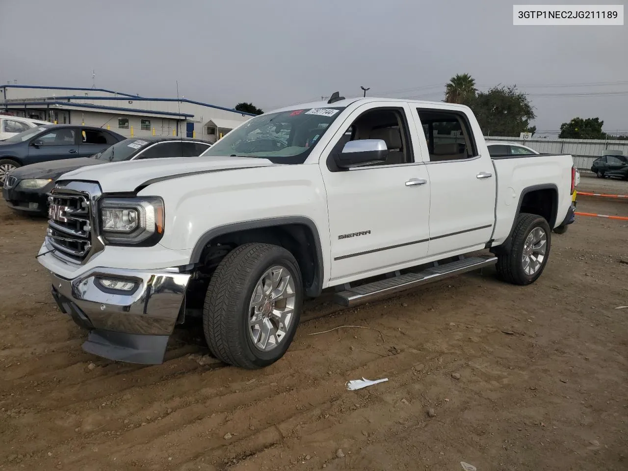 2018 GMC Sierra C1500 Slt VIN: 3GTP1NEC2JG211189 Lot: 72977144