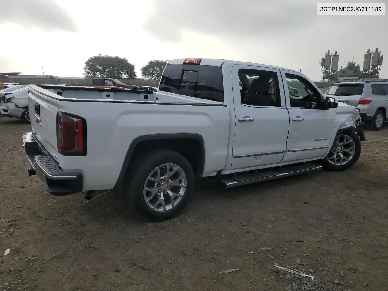 2018 GMC Sierra C1500 Slt VIN: 3GTP1NEC2JG211189 Lot: 72977144