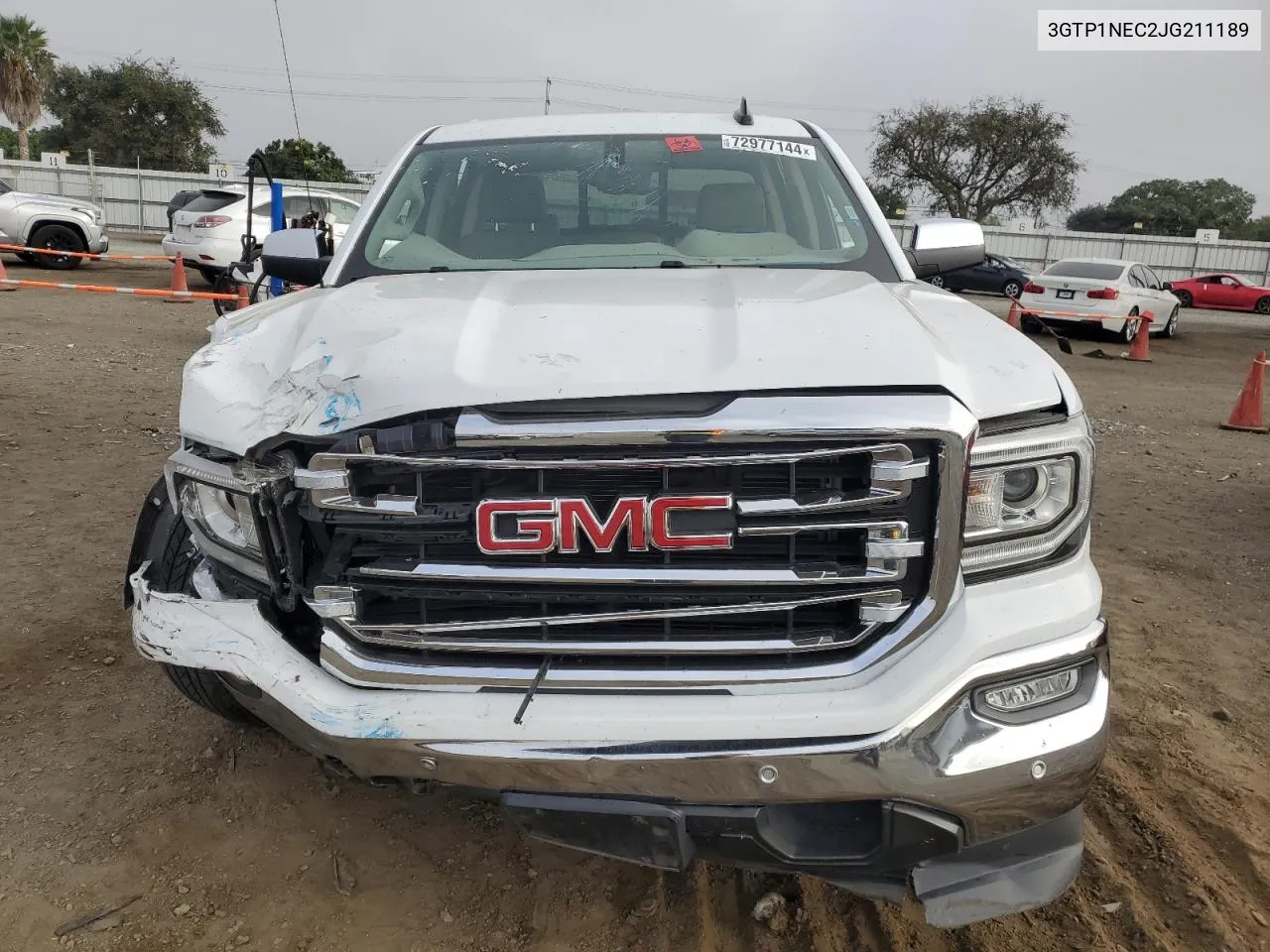 3GTP1NEC2JG211189 2018 GMC Sierra C1500 Slt