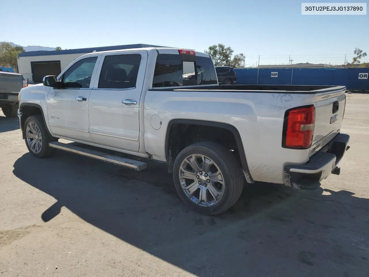 2018 GMC Sierra K1500 Denali VIN: 3GTU2PEJ3JG137890 Lot: 73110234