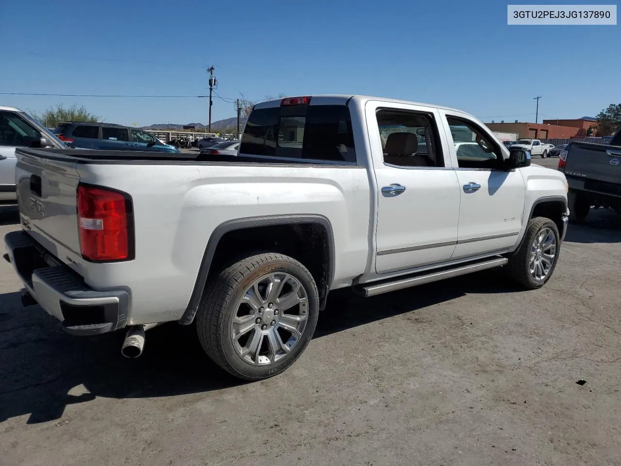 2018 GMC Sierra K1500 Denali VIN: 3GTU2PEJ3JG137890 Lot: 73110234