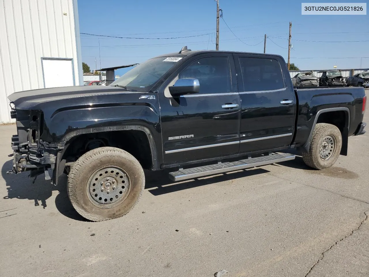 2018 GMC Sierra K1500 Slt VIN: 3GTU2NEC0JG521826 Lot: 73150084