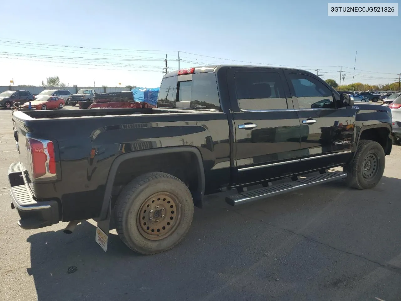 2018 GMC Sierra K1500 Slt VIN: 3GTU2NEC0JG521826 Lot: 73150084