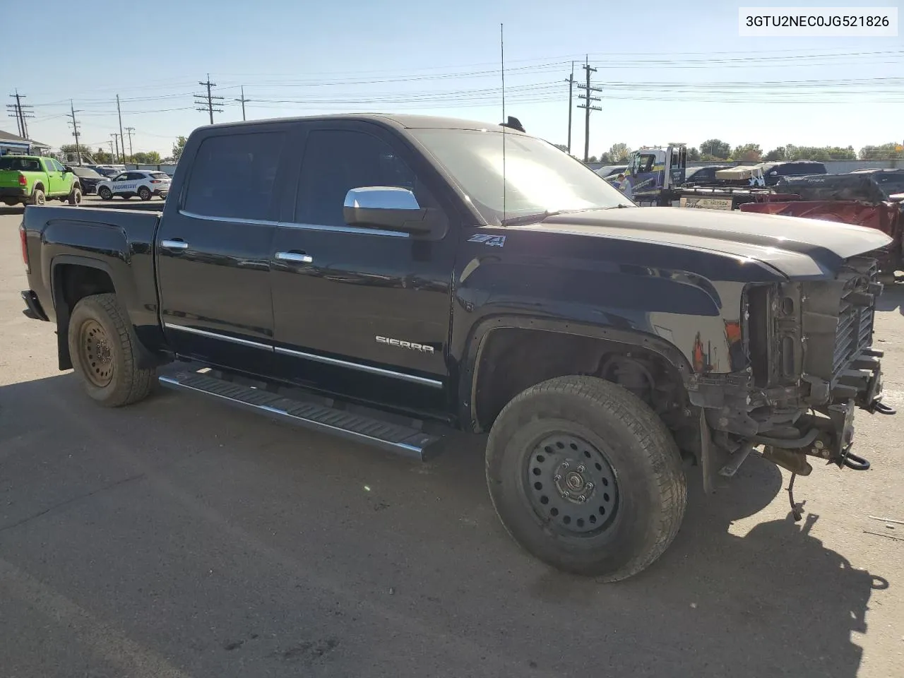 2018 GMC Sierra K1500 Slt VIN: 3GTU2NEC0JG521826 Lot: 73150084