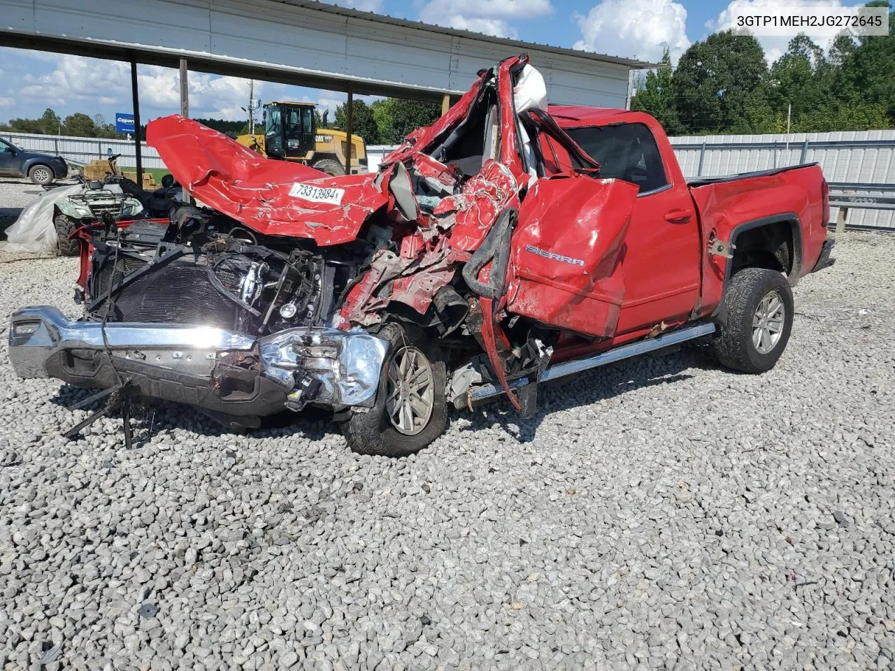 2018 GMC Sierra C1500 Sle VIN: 3GTP1MEH2JG272645 Lot: 73313984