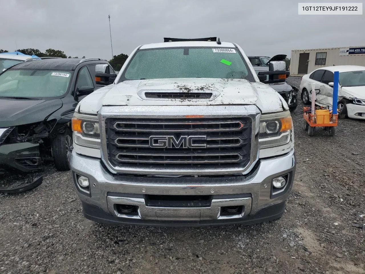 2018 GMC Sierra K2500 Slt VIN: 1GT12TEY9JF191222 Lot: 73386864