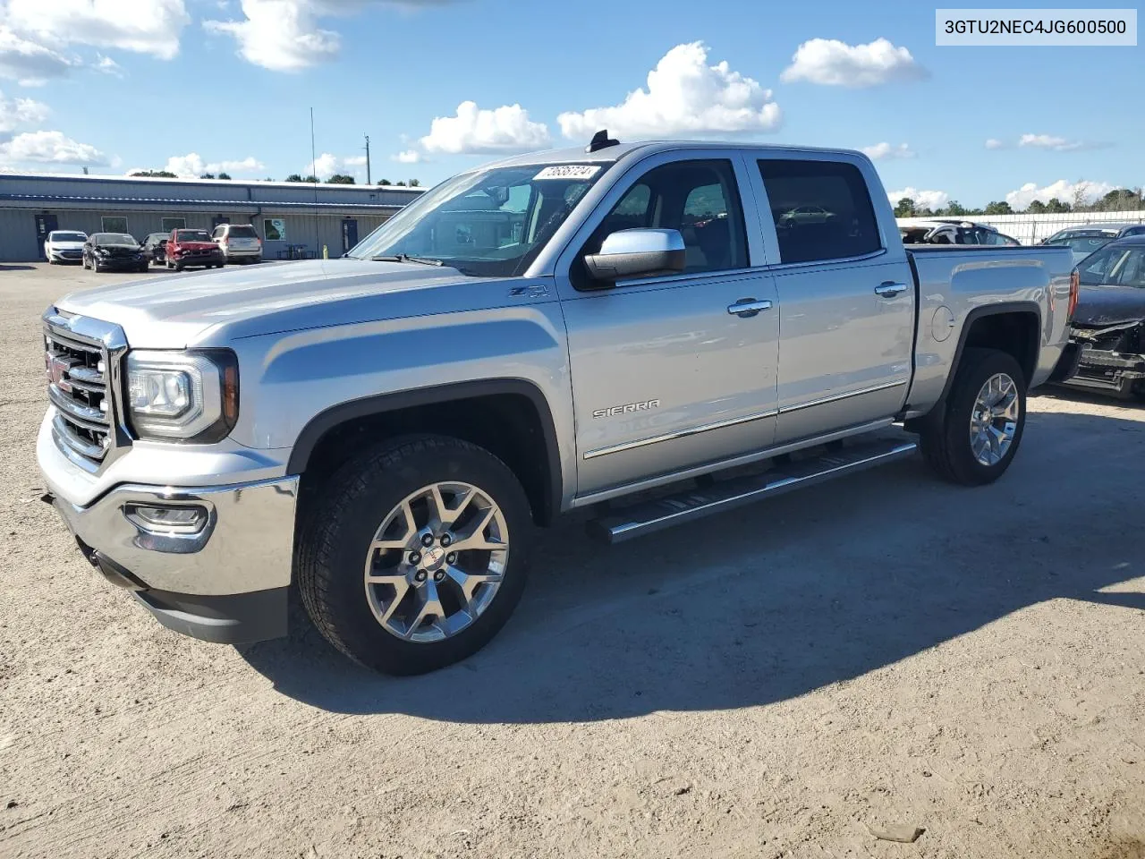 2018 GMC Sierra K1500 Slt VIN: 3GTU2NEC4JG600500 Lot: 73638724